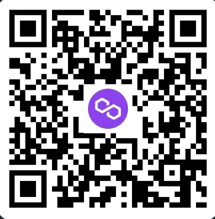 QR Red Polygon